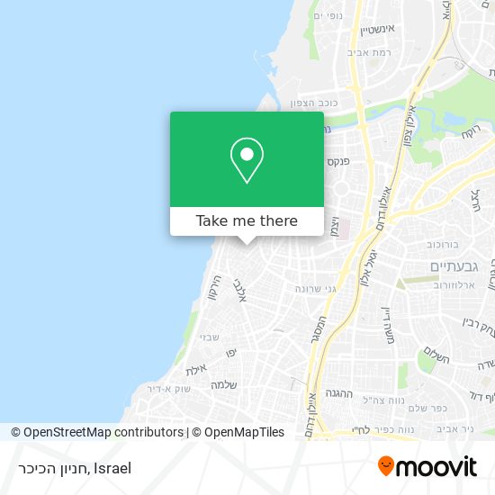 חניון הכיכר map