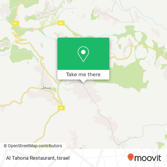 Al Tahona Restaurant map