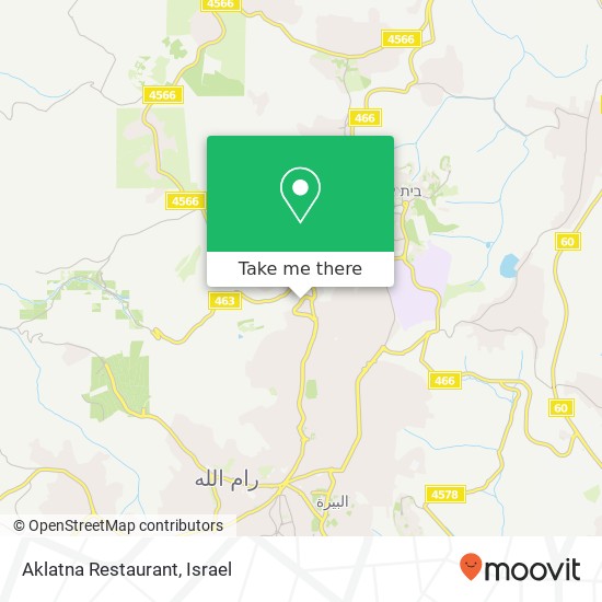 Aklatna Restaurant map