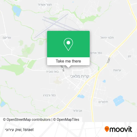 Карта שוק עירוני