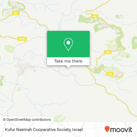 Карта Kufur Naemah Cooperative Society