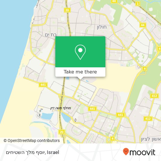 יוסף מלך השטיחים map