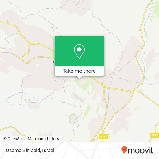 Osama Bin Zaid map