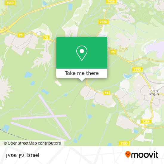 עין שפאן map