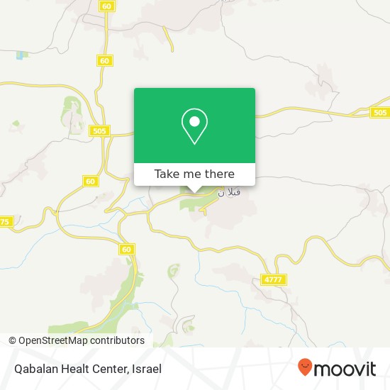 Qabalan Healt Center map