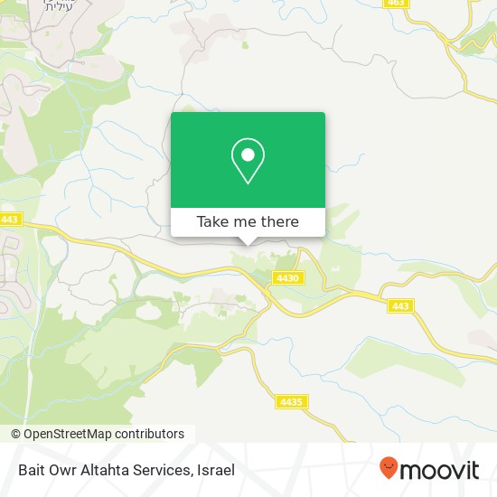 Карта Bait Owr Altahta Services