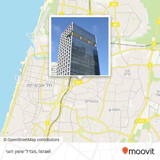 מגדל ששון חוגי map