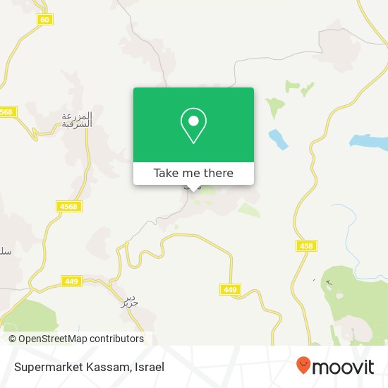 Supermarket Kassam map
