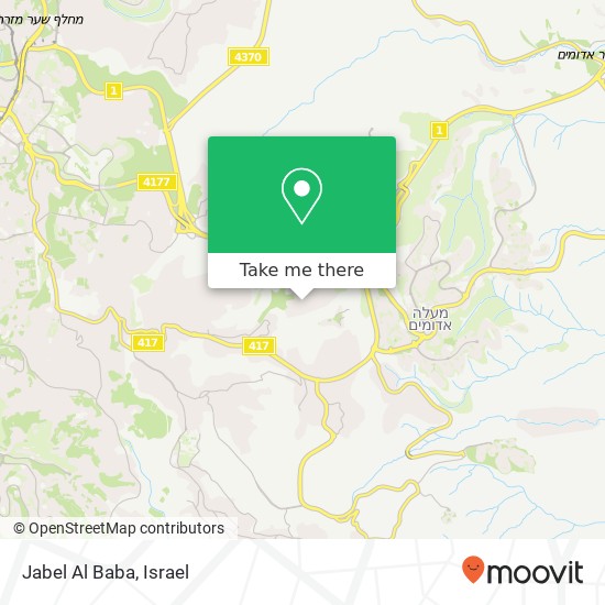 Jabel Al Baba map