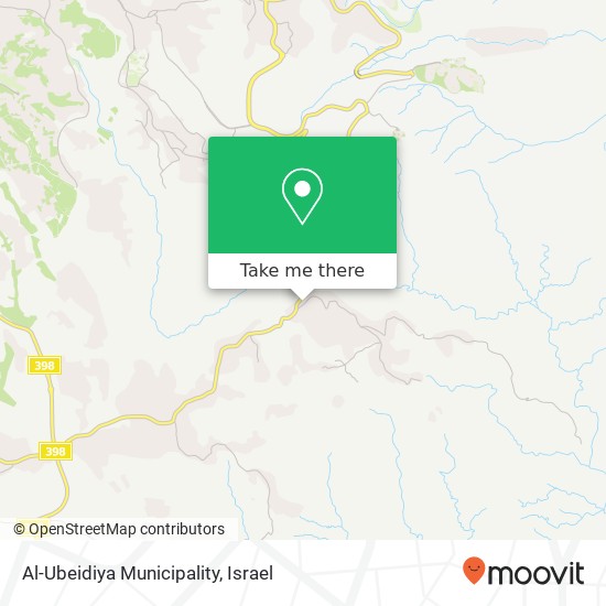 Карта Al-Ubeidiya Municipality