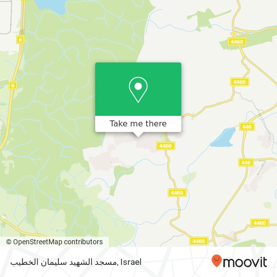 مسجد الشهيد سليمان الخطيب map