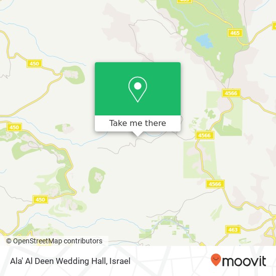 Ala' Al Deen Wedding Hall map