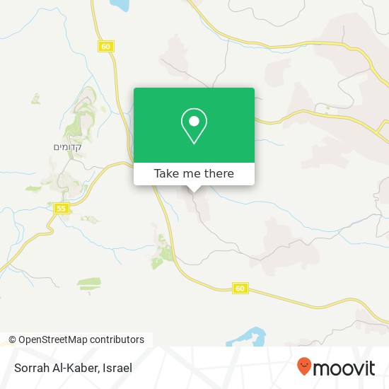 Sorrah Al-Kaber map