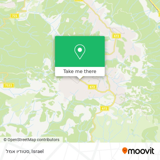 סטודיו אמל map