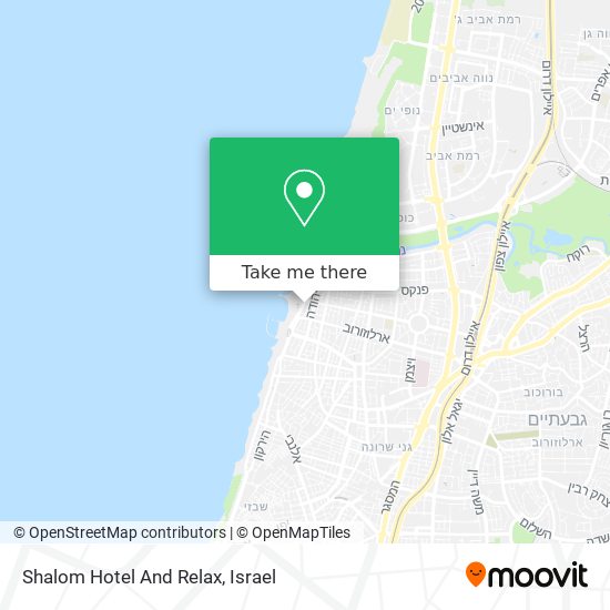 Shalom Hotel And Relax map