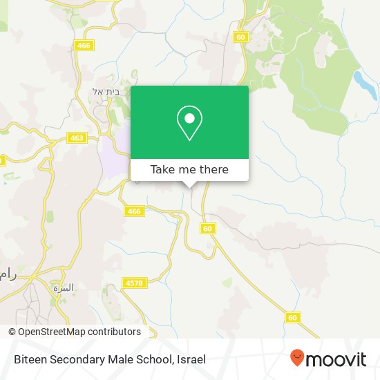Biteen Secondary Male School map