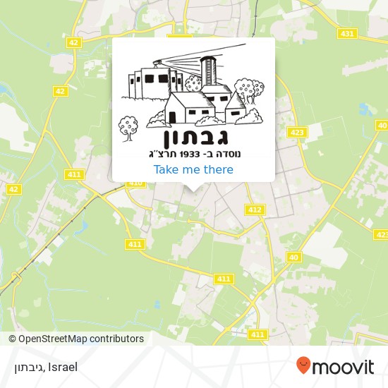 גיבתון map