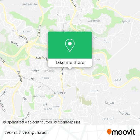 קונסוליה בריטית map