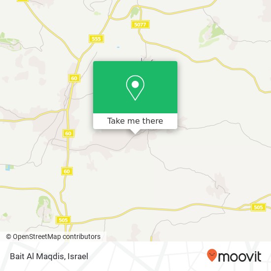 Bait Al Maqdis map
