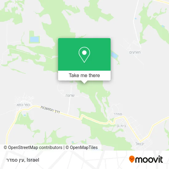 Карта עין סמדר