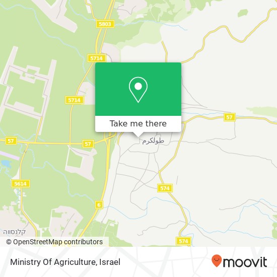 Ministry Of Agriculture map