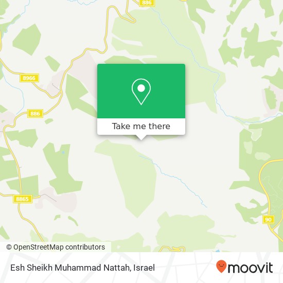 Карта Esh Sheikh Muhammad Nattah