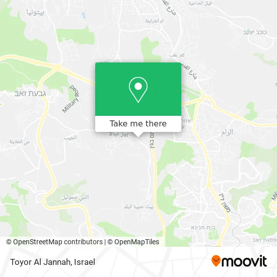 Карта Toyor Al Jannah