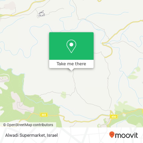 Alwadi Supermarket map