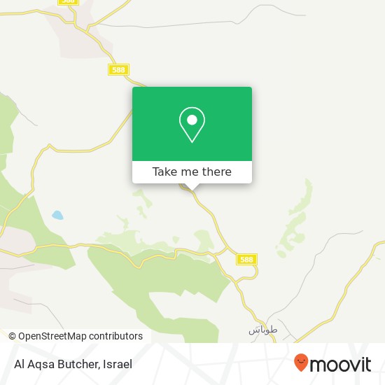 מבואות יריחו map