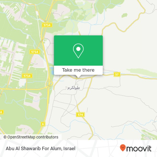 Карта Abu Al Shawarib For Alum