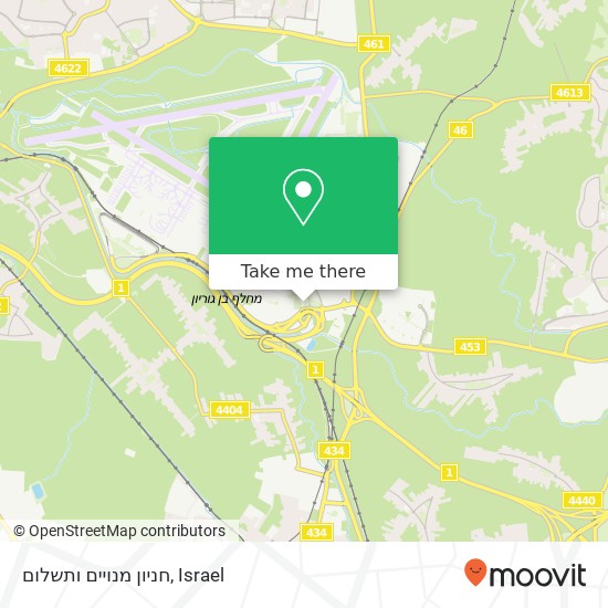 חניון מנויים ותשלום map