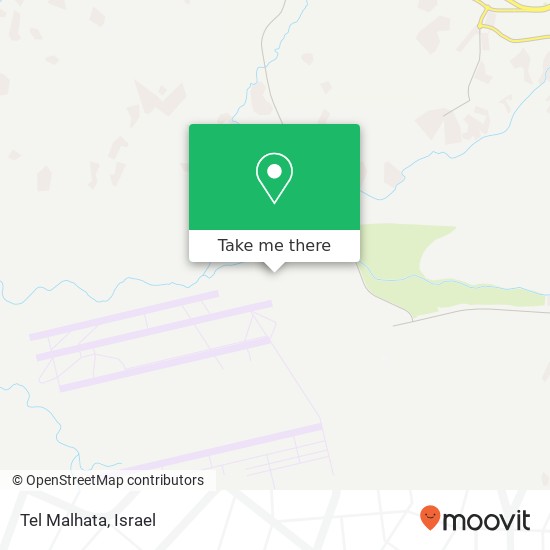 Карта Tel Malhata