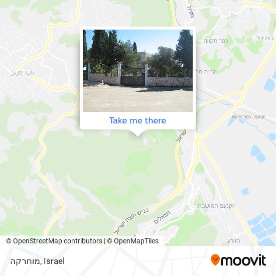 מוחרקה map