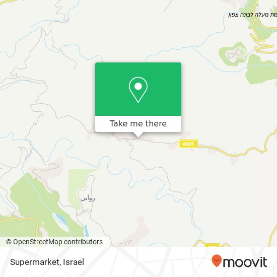 Supermarket map