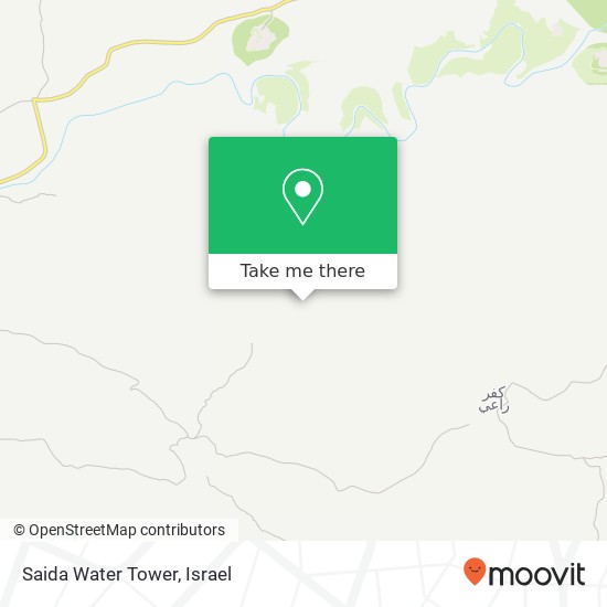 Saida Water Tower map