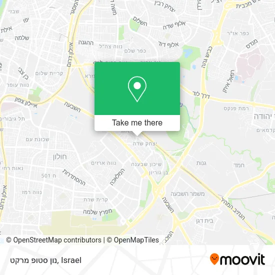 Карта נון סטופ מרקט