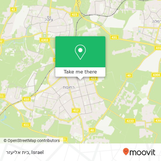 בית אליעזר map