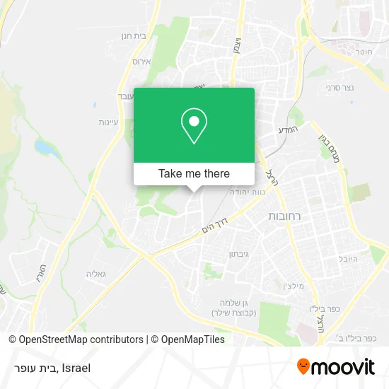 Карта בית עופר