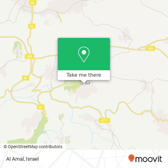 Карта Al Amal