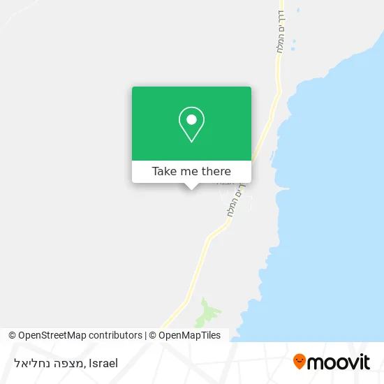 Карта מצפה נחליאל
