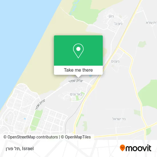 Карта תל פורן