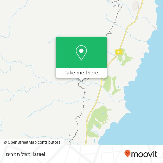 מפל תמרים map