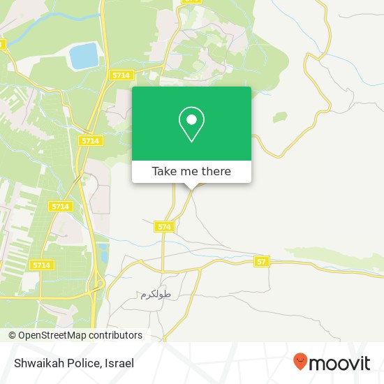 Shwaikah Police map