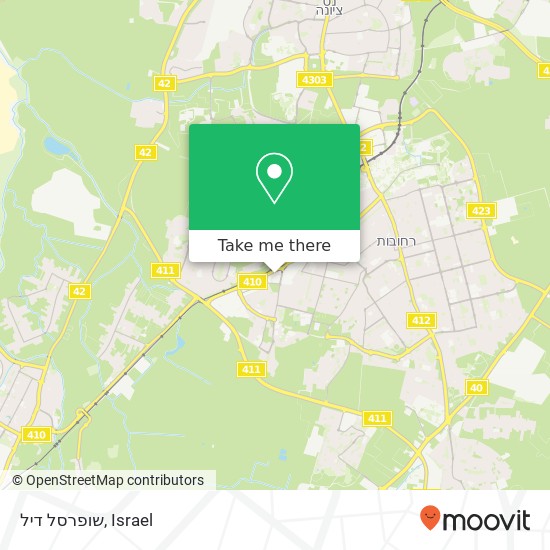 שופרסל דיל map