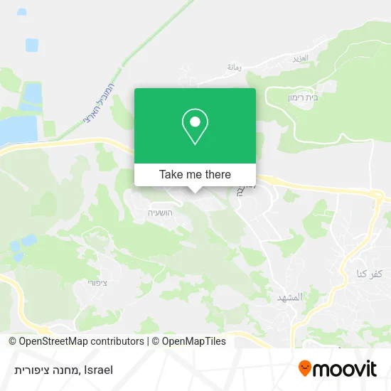 Карта מחנה ציפורית