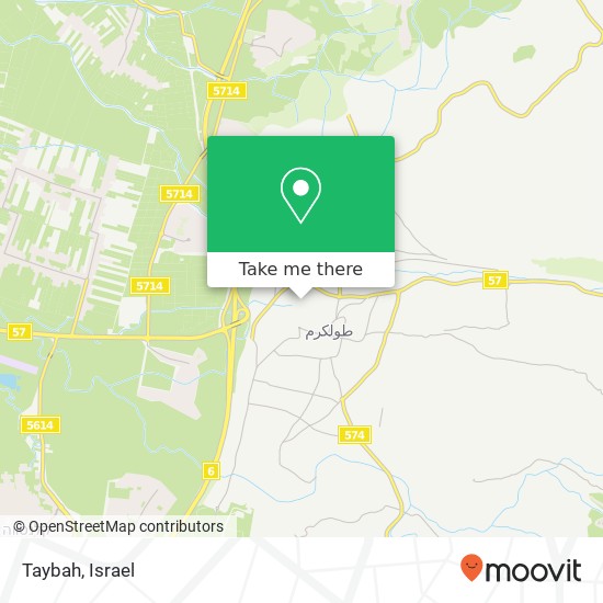 Taybah map