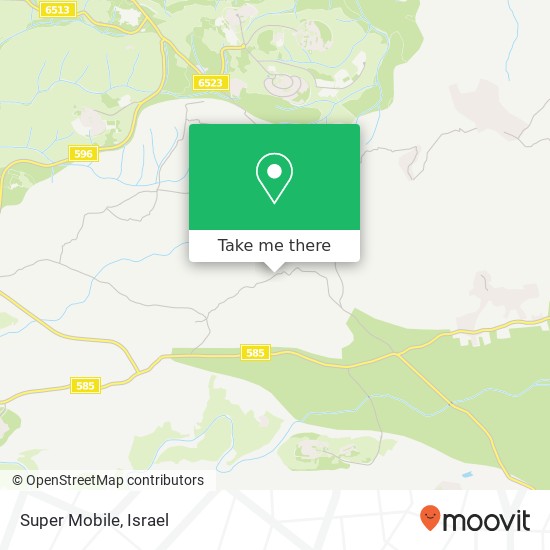 Super Mobile map