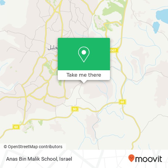 Anas Bin Malik School map