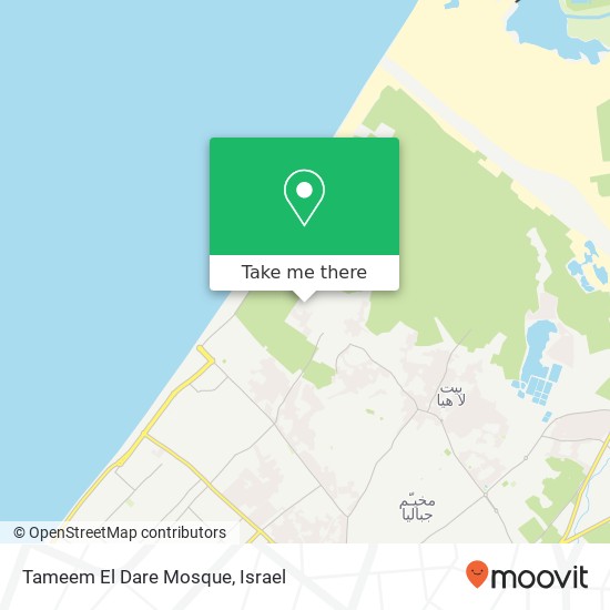 Tameem El Dare Mosque map