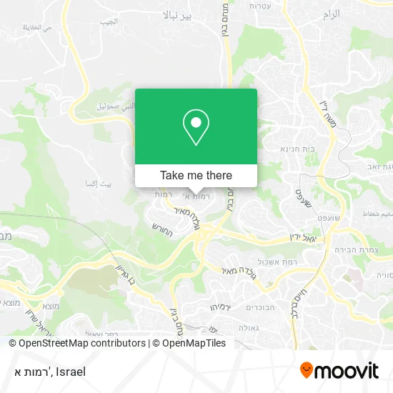 Карта רמות א'